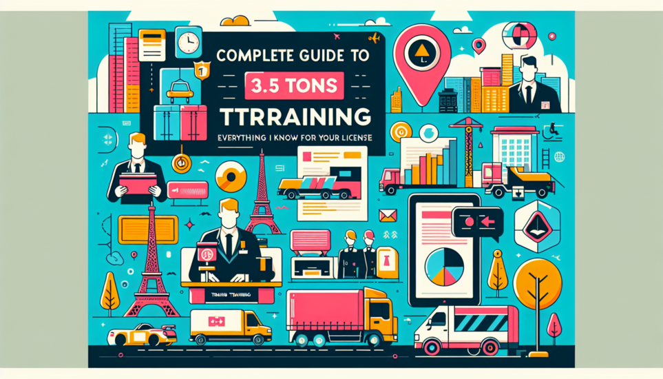 Guide complet pour la formation 3,5 tonnes : tout savoir pour votre permis