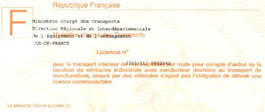 RENOUVELLEMENT toutes capacités